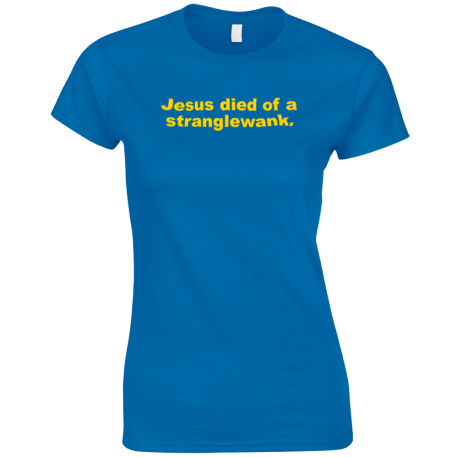 Jesus Blue Women's T-Shirt